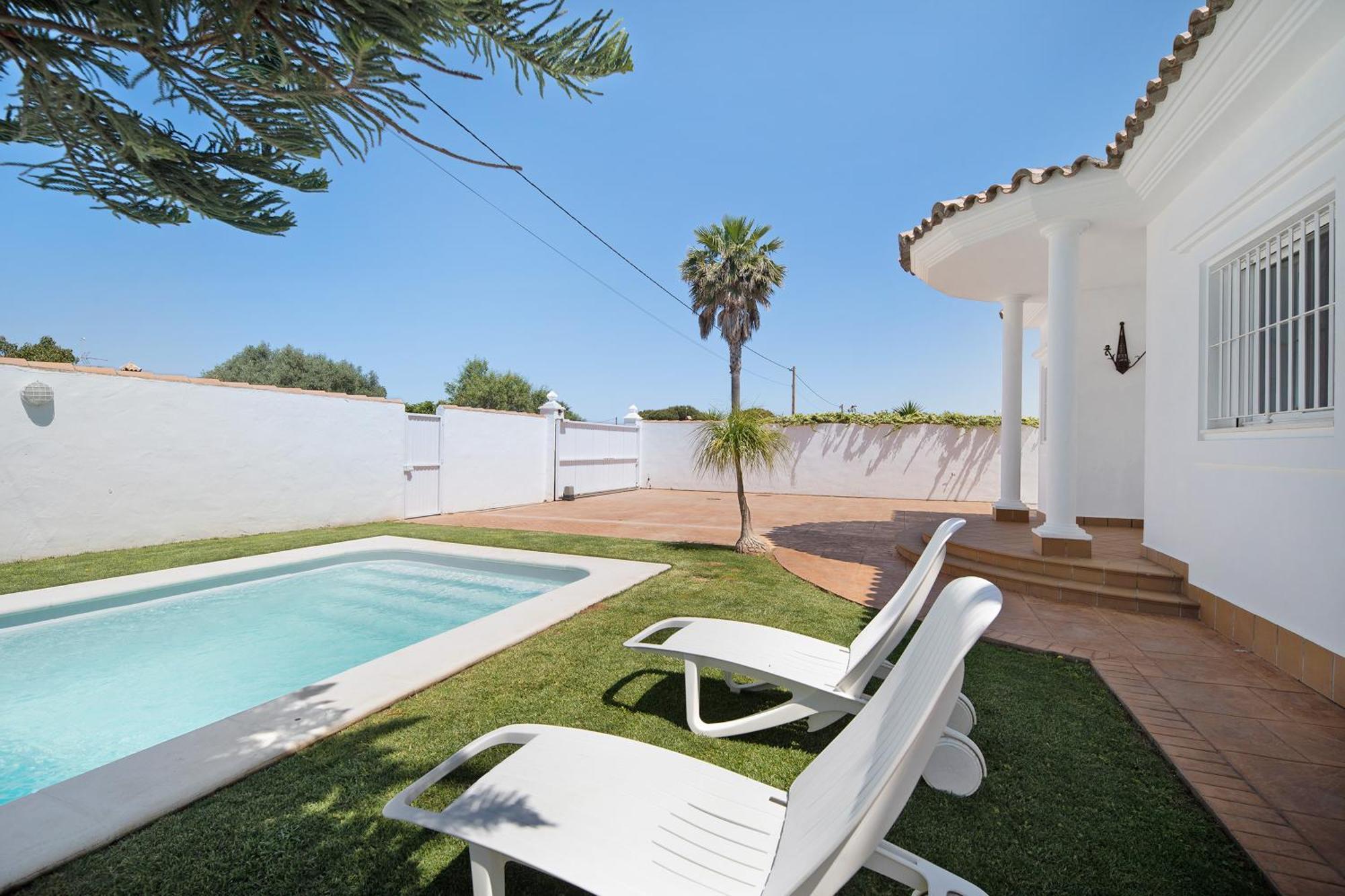 Casa Abedul Sancti Petri Villa Chiclana de la Frontera Dış mekan fotoğraf